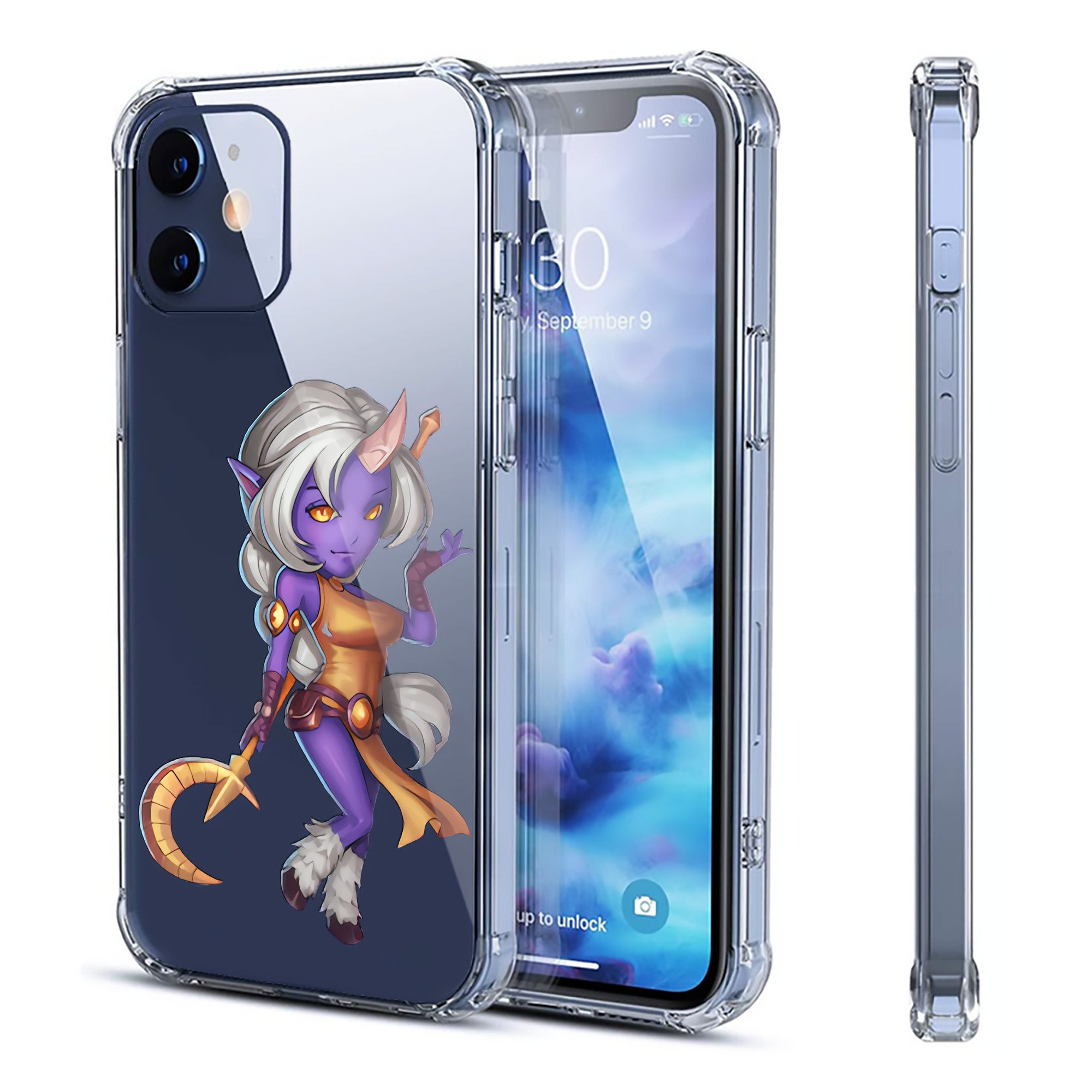 （画像用） リーグ・オブ・レジェンド League of Legends LOL 【iPhone 12シリーズ対応】透明スマホケース（クリアソフトケース）